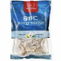 1号会员店 白虾仁 净重2斤 (66-88只 ) 0添加人工保水剂 无冰去虾线