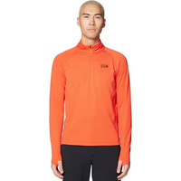 MOUNTAIN HARDWEAR 男式 Crater Lake 重量级半拉链抓绒衣