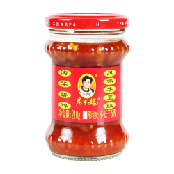 老干妈 陶华碧老干妈 风味水豆豉辣椒酱 210g/罐