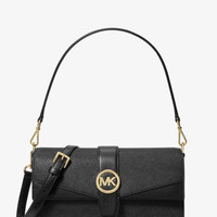 MICHAEL KORS 女士 Greenwich 8中号 Saffiano 皮革单肩包
