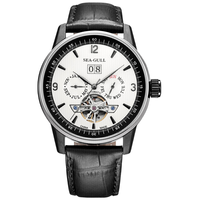 SEA-GULL 海鸥 巨匠系列 44毫米自动上链腕表 219.328 白盘黑圈款