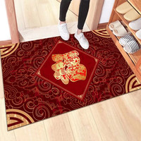 季象 马年新年入户门地垫  新年吉祥 40x60 cm（浴室也适用）