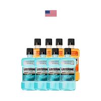 李施德林漱口水500ml*6瓶零度橙味杀菌去除口臭牙渍清新口气口腔 天然橙味500ml*6瓶 3000ml