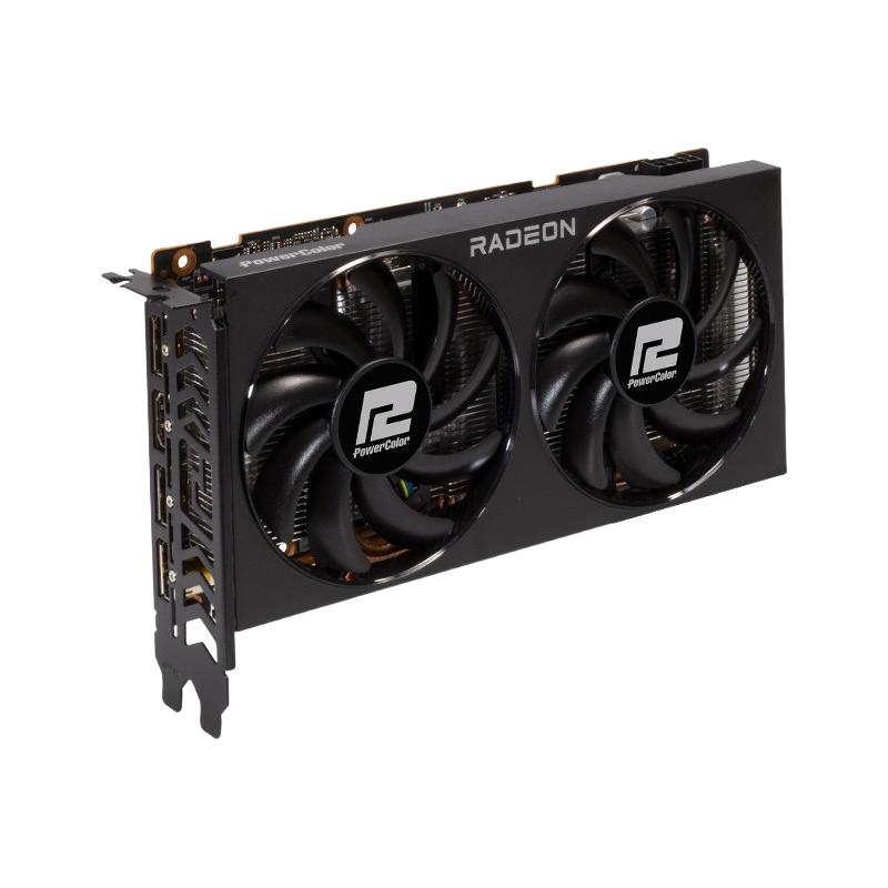 POWERCOLOR 撼讯RX 6600 XT 竞技显卡8GB 黑色【报价价格评测怎么样