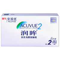 ACUVUE 安视优 润眸系列 双周抛透明隐形眼镜 6片 425度