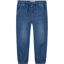 Levi's 儿童裤子夏季透气牛仔裤男女长裤 湖底蓝 110 /53