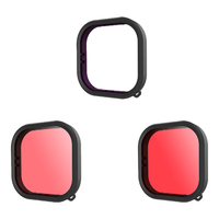 TELESIN gopro12-9 防水40米 防水壳 hero13-9滤镜套装