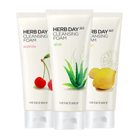 THE FACE SHOP 菲诗小铺 每日草本泡沫洁面膏套装 (樱桃170g+柠檬170g+芦荟170g)
