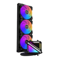 TCOMAS钛钽SJ-A090 360黑色  一体式CPU水冷散热器 大冷头加厚冷排风扇 支持AM4 AM5 ARGB光效