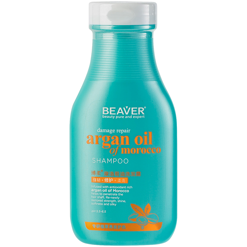  Beaver/博柔 改善毛躁 摩洛哥洗发水  350ml