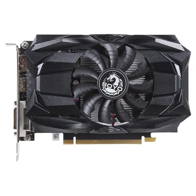 SOYO 梅捷 SY-GeForce GTX1650 炎龙 4G 显卡 4GB 黑色