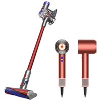 戴森（DYSON）V8 Origin 手持无线吸尘器 大吸力 除螨 +HD16吹风机Supersonic电吹风负离子家用珊瑚铜礼盒
