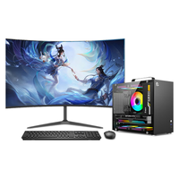 牛头 十八核 台式机电脑主机+32英寸显示器 RTX3060 64GB 1TB i9