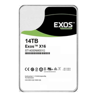 企业级机械硬盘移动硬盘监控硬盘台式电脑NAS硬盘7200转SATA接口3.5英寸硬盘  希捷 SEAGATE 14