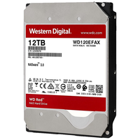 Western Digital 西部数据 红盘Plus系列 3.5英寸 NAS硬盘 12TB（CMR、7200rpm、256MB）WD120EFZX