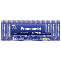 Panasonic 松下 LR03LAC 7号碱性电池 1.5V 12粒装