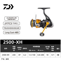 达亿瓦（DAIWA）24 REVROS CS入门小型泛用纺车轮微物轮远投路亚轮 LT 2500-XH（高高速比）