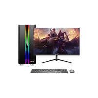 ASUS 华硕 DIY整机12代i5 12400/F游戏台式机主机企业采购家用办公设计组装全套电脑 主机+23.8英寸显示器