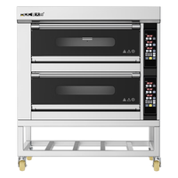 麦大厨烤箱商用多功能烘焙电烤箱烤披萨烤蛋挞上下独立电脑控温定时电烘炉 380V 13.2KW 两层四盘