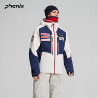 phenix菲尼克斯 国家队 25-26年新款男女双板滑雪服宽松排汗保暖滑雪衣 黑色 S