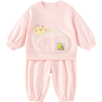 巴拉巴拉童装儿童套装两件套婴儿宝宝男女童2026春装萌趣舒适