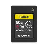 索尼（SONY）CF-A型存储卡高速内存卡cfa卡适用A1/a7r5/a7s3/a7m4/FX3/fx30/FX6视频拍摄cfa高速卡 80G(CEA-G80T)内存卡【A7M4】