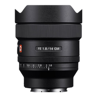 索尼(SONY) 【分期免息】全画幅镜头微单镜头 FE卡口 定焦镜头 大光圈 FE50/55f1.8/1.2/35f1.4/135/40f2.5 FE 14mm F1.8 GM大广角定焦