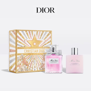 Dior 小姐花漾淡香水礼盒(淡香水50ml+身体乳75ml) 香水+润体乳