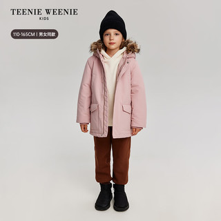 Teenie Weenie Kids【三防】小熊童装25年新款秋冬男女童外套中长棉服
