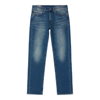 Levi's李维斯冬暖系列25秋冬男士505直筒牛仔裤00505 深蓝色 34 (32)
