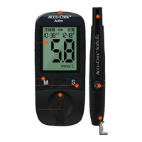 罗氏血糖仪活力型 罗氏活力血糖仪家用仪仪器医用精准试纸免调码 