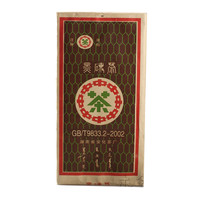 木仓茶业中茶 黑茶园 安化茶厂 2005年1700g黑砖茶 陈年黑砖