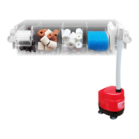 金利佳（Jeneca）鱼缸过滤器盒循环系统壁挂式小型循环抽水泵潜水乌龟缸外挂氧气泵 1米过滤棉