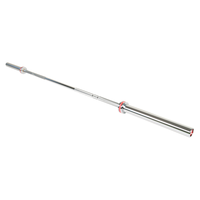 WEME力训分数小钢片 1.2.2米杠铃杆奥杆深蹲卧推硬拉小重量杠铃片 10kg 1.2m 高滚阻训练直杆