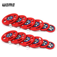 WEME力训分数小钢片 1.2.2米杠铃杆奥杆深蹲卧推硬拉小重量杠铃片 155kg CPU无味杠铃片套装(各1对)