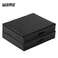 WEME力训分数小钢片 1.2.2米杠铃杆奥杆深蹲卧推硬拉小重量杠铃片 20kg 杠铃缓冲垫一对装