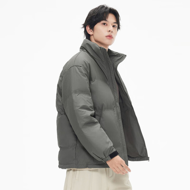 gxgjeans 男女同款 90%绒美式短款立领羽绒服 J24DY24001