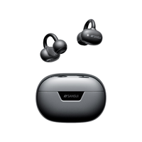 山水 骨传导概念 蓝牙耳机  有线充电w36