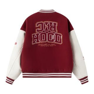 【RIC自选夹克福袋99元起】时尚潮流棒球服休闲夹克外套 R53JK9027-咖色 L