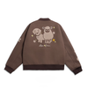 【RIC自选夹克福袋99元起】时尚潮流棒球服休闲夹克外套 R53JK9027-咖色 L