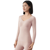 京舒棉 无痕保暖 女士文胸 铁灰 XL