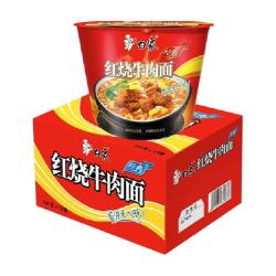 白象 经典红烧牛肉 方便面103g*12桶