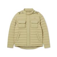 LACOSTE 男装冬季时尚休闲保暖连帽鹅绒羽绒服外套