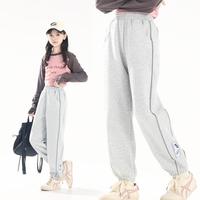 迪士尼 儿童裤子秋冬百搭休闲运动长裤束脚裤