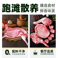 【臻选】甘肃祁连山高山寒羊半只羊原切羊排腿蝎子年货羊肉礼盒 10斤