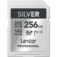 雷克沙 SilverPlus系列 SD卡 读205MB/s 写140MB/s 256GB