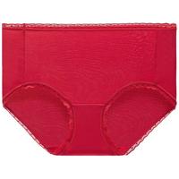 【红品内裤 147三条】 安莉芳本命年红色莫代尔包臀抑菌棉三角裤