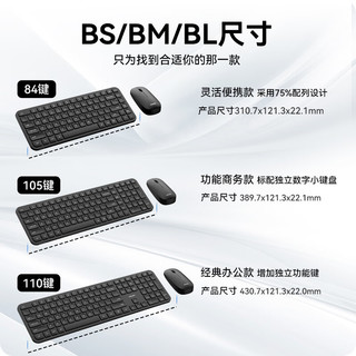  PHILIPS/飞利浦 商务办公 无线键鼠套装  无背光 黑色