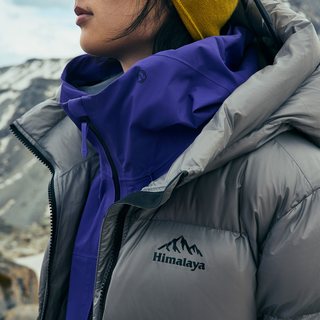 骆驼 CAMEL喜马拉雅雨崩鹅绒羽绒服男款2025冬季高充绒量极寒登山服外套 XS