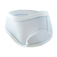 氧心8条装山茶花蕾丝内裤女性感透气抑菌裆部夏季超薄款少女三角裤